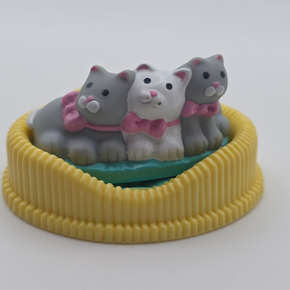 Fisher Price Loving Family Kittens OS Multi Good 1995 FP-95